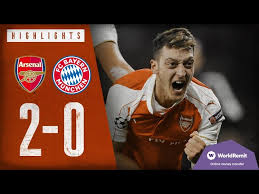 Arsenal football club highbury house 75 drayton park london, n5 1bu. Arsenal 2 0 Bayern Munich Arsenal Classics Champions League Highlights 2015 Youtube