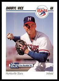 1992 SkyBox Team Sets AA Darryl Vice Huntsville Stars #322 | eBay
