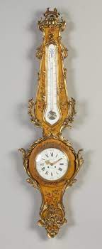 Gubelin Lucerne French Clock Barometer Cottone Auctions French Clock Clock Antique Wall Clock