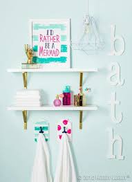 Hobby Lobby Bathroom Ideas Girl Bathroom Decor Girls Bathroom Mermaid Bathroom Decor