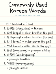 Learn Korean Koreanclass101 Com Korean Words Learning Korean Language Learning Korean Words