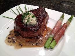 Fillet Mignon Love This My Husband Is Great At Making This Dish And He Knows I Love Meat Gourmet Recipes Food Dishes Food Presentation
