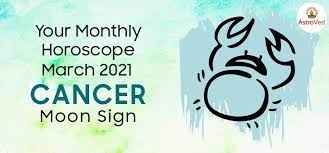 As the cancer 2021 horoscope indicates, this year is going to be lucky for cancers, and they will be able to achieve all the goals they establish for themselves. Cancer March 2021 Monthly Horoscope Predictions Cancer March 2021 Horoscope