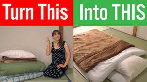 Don't hesitate to order the d&d traditional japanese floor futon mattress if you're looking for japanese sleeping mat which stays comfortable after many years of daily use. How To Make A Futon In 90 Seconds What Is This Hole In My Sheet Youtube