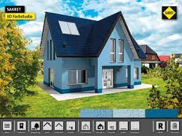 Hausfassade farbe, satteldach modern, fassadenfarbe diese farbe ist nicht im. Virtuelles Sakret Farbtonstudio Fur Realitatsnahe Visualisierungen Aussen Und Innen