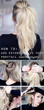 How To Add Extensions To Your Ponytail Twist Me Pretty Hair Styles Twist Ponytail Oscar Hairstyles