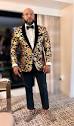 Black and Gold Tuxedo Jacket | Gentleman's Guru