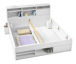 Tchibo 399 00 Cleveres Design Fur Viel Stauraum Das Ausgetuftelte Design Dieses Bettes Bietet Nicht Bett Mit Stauraum Stauraumbett Schlafzimmer Aufbewahrung