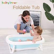 The best baby bathtubs are one of the most enjoyable activities for babies and parents around the world. Baby Inner Baby Folding Bath Tub 76 46 21cm Baby Bathtub Household Newborns Thick Large Size Children Bathtub Bath Bucket Shopee Malaysia