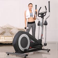 Amazon Com Harison Elliptical Trainer With Handle Elliptical Machines For Home Use Exercise Magnetic Elliptical Trainer Biking Workout Indoor Bike Workouts