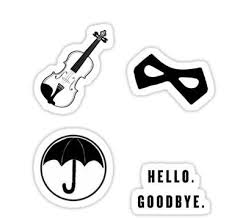 Black And White Umbrella Academy Pin On Products