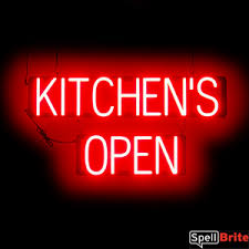 The times, though, they are a changin'. Neon Signs For Kitchen Neon Factory
