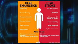 Sudden cooling after being very hot and sweaty may also appear as cold the skin surface temperature suddenly drops while the sweat does not evaporate. Heat Related Illnesses Heat Exhaustion Vs Heatstroke Symptoms And Treatment Kare11 Com