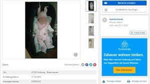 Wann ist die wohnung frei? Ebay Baby Verfahren Gegen Vater Eingestellt