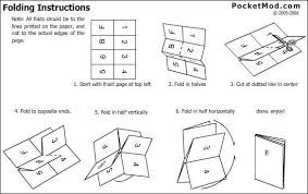 Make Pocketmods Little Booklets With Ms Word Mini Booklet Passport Template Book Template