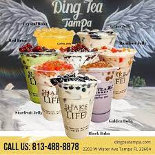 Ding Tea Tampa Bubble Tea Tampa 33604 Fl Bubble Milk Tea Yummy Drinks Bubble Tea