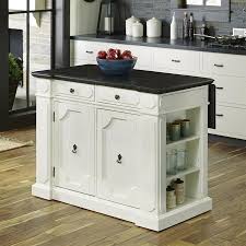 home styles white casual kitchen island