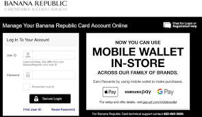 Maybe you would like to learn more about one of these? How To Pay Banana Republic Credit Card Bill Online Eservice Bananarepublic Com