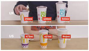 Why Are Portion Sizes For Mcdonald S So Much Larger In The Us As Opposed To The Uk Quora