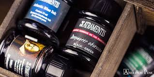 De Atramentis Inks Have So Many Colors To Choose From Including The New Deep Water Obsession Black These Ink Anderson Pens Fountain Pen Ink Stationery Addict