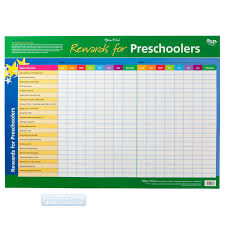 Rewards For Preschoolers Big Kids Educational Wall Chart 9 95