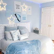 Who doesn't want a bedroom that looks aesthetic and captivating? Metallic Marble Throw Pillow In 2021 Blue Room Decor Blue Bedroom Decor Dorm Room Decor