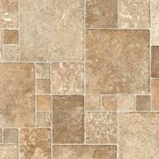 Trafficmaster Sandstone Mosaic Vinyl Sheet Sold By 12 Ft Wide X Custom Length U4290 284c936g144 The Home Depot Vinyl Sheet Flooring Vinyl Flooring Vinyl Sheets