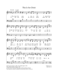 Free sheet music › violin. This Is The Christ