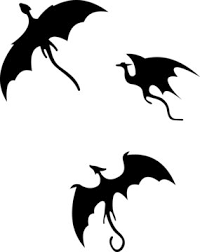 Emilia clarke has a bumblebee tattoo on her little finger for her new movie. Game Of Thrones Tattoo Dragons Emilia Clarke Daenerys Targaryen S Three Dragons Stock Vector Adobe Stock