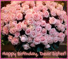 Let him or her know that how pure your love is!! Happy Birthday Sister Gifs Birthday Cards For Your Dear Sister