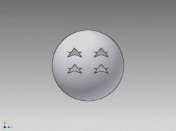 Dragon ball gt is the third anime series in the dragon ball franchise and a sequel to the dragon ball z anime series. Four Star Dragonball 3d Models Stlfinder