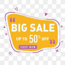 Big Sale Yellow Soft Simple Shape Sale Banner Discount Png Transparent Clipart Image And Psd File For Free Download Big Sales Banner Black Friday Banner Sale Banner