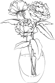 Un narciso con un insetto. Disegni Di Fiori Da Colorare 80 Immagini Gratuite Per La Stampa