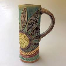 Check spelling or type a new query. Sun Design Travel Mug Pottery Mug Coffee Cup Hand Made Etsy Pottery Mugs Mug Pottery Pottery Cups