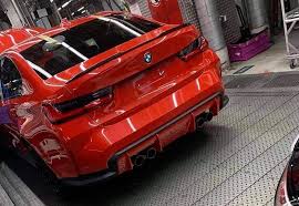 2020 Bmw M3 G80 Rear End Revealed Spied On Production Line Video Performancedrive