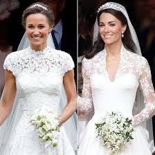 Pippa middleton ihr hochzeitskleid von giles deacon in der. Pippa And Kate Pippa Middleton Wedding Kate Middleton Wedding Kate Middleton Wedding Dress