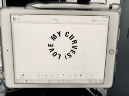 Slide the bar left for a downward curve or right for an upward curve. How To Curve Text And Shadow A Curved Text On Ipad Or Phone For Use In Cricut Design Space Youtube