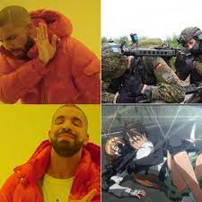 Boobs are the only acceptable gun rest : r/Animemes