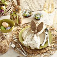 Beautiful Easter Table Setting By Pier One Easter Table Settings Easter Table Decorations Easter Centerpieces