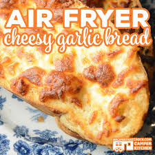 Want To Learn How To Make Garlic Cheesy Bread In Your Air Fryer Or Ninja Foodi Our Air Fryer Cheesy Ga Cheesy Garlic Bread Air Fryer Recipes Easy Garlic Bread