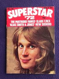 SUPERSTAR MAGAZINE No.8 -Rare 1972 -Slade, Partridge Family, T-Rex, £8.99