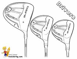 Gusto Golf Coloring Pictures Golf Sports Free Golf Pictures Pga Golf Sports Coloring Pages Golf Drivers Golf