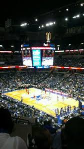 fedex forum section 116a row kk seat 19 memphis tigers