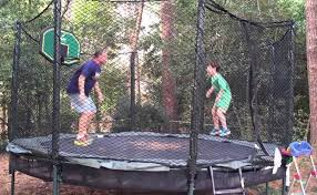 How high can you jump on a trampoline? How To Double Bounce On A Trampoline Gettrampoline Com
