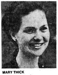Mary Christine Cole Thick (1949-1983)