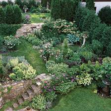 What A View From My Living Room This Would Be Sloped Garden Terraced Landscaping Hillside Landscaping