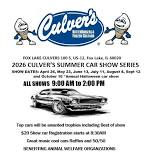 FOX LAKE CULVERS 2026 SUMMER CAR SHOW SERIES