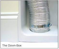 In our remodel process, we need to vent a dryer up through an interior 2x4 wall, 16 on center, up through the ceiling. Model Db 3d Specifications Dryerbox