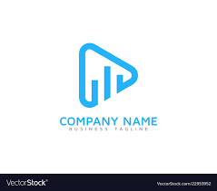 chart video logo icon design