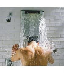 Kohler Waterfall Shower Head Heaven With Images Waterfall Shower Shower Systems Shower Heads